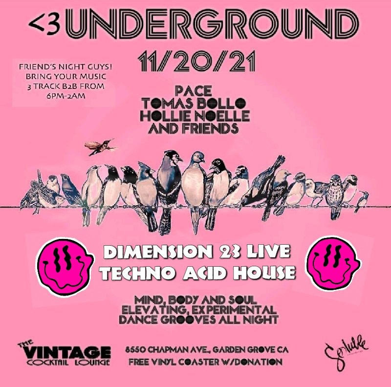 Dimension232's tweet image. Dimension 23 Live Saturday night! Tune-In and Turn-On! 

#liveacidhouse #dimension23
#livetechno #dawless #liveset #nocomputer #livehousemusic #techno #acidhouse #aciddance #housemusic #dancemusic #technomusic #electronicmusic #loveunderground