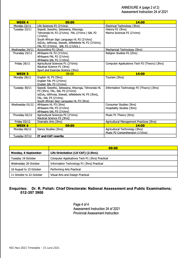 CollegeMatric's tweet photo. Old Exam Papers and Solution for next week’s Matric Exams: Monday 22 November - Friday 26 November 2021

https://t.co/NNK37uxiZk

#distancelearning #education #studies #subjects #pastexammemos #exam2021 #matric #qualification https://t.co/mZleQufKCk