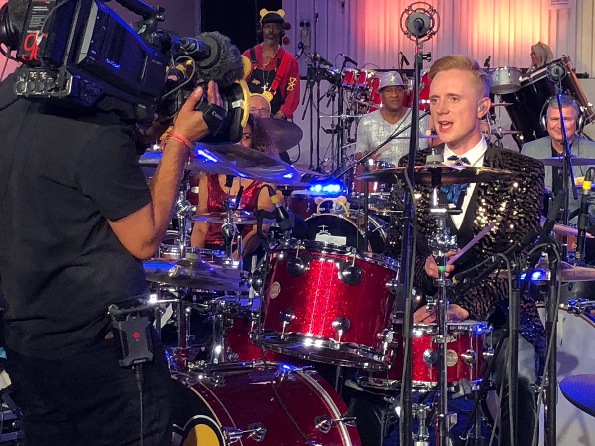 Hello hello! 
Feel good Friday news!🥳
#drumathon 30 minute special
is on iplayer NOW! 
Get it on tonight & relive the joy from @OwainWynEvans @BBCBreakfast @BBCCiN