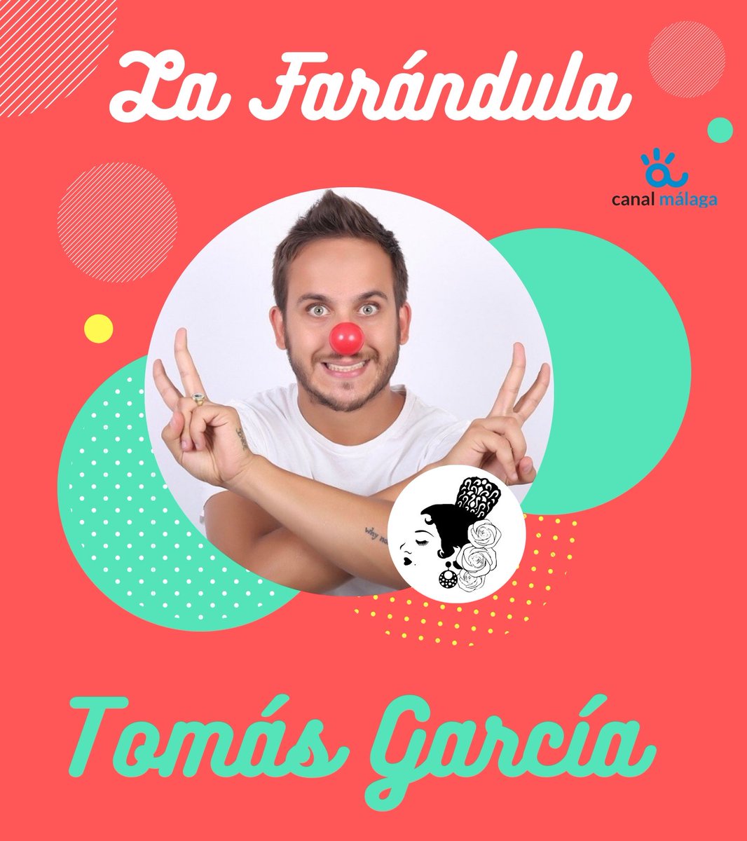 Se viene programazo de #LaFarándula con el bonico de <a href="/TomasGarciaTG/">TOMÁS GARCÍA SERRANO</a> ¡A las 12.05 en <a href="/CanalMalagaRTV/">Canal Málaga RTV</a>! Media hora de alegría a mí me parece un planazo 😉
#TomásGarcía #Humor #Entretenimiento #Comedia