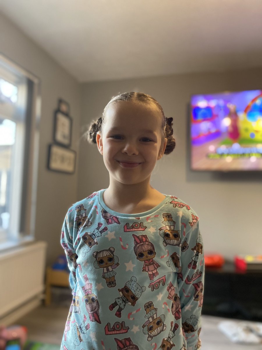 MarkHutton63's tweet photo. @LockiesCPS Evie all ready for pyjamas day https://t.co/QWjhNYThPL