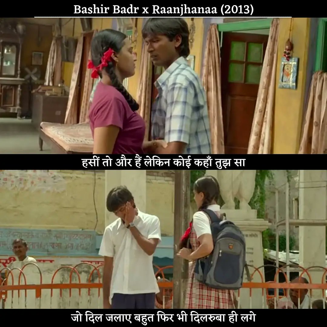 boywithmagic's tweet photo. @aanandlrai @dhanushkraja @sonamakapoor #Raanjhanaa #BashirBadr https://t.co/jZwzgRiv3Z