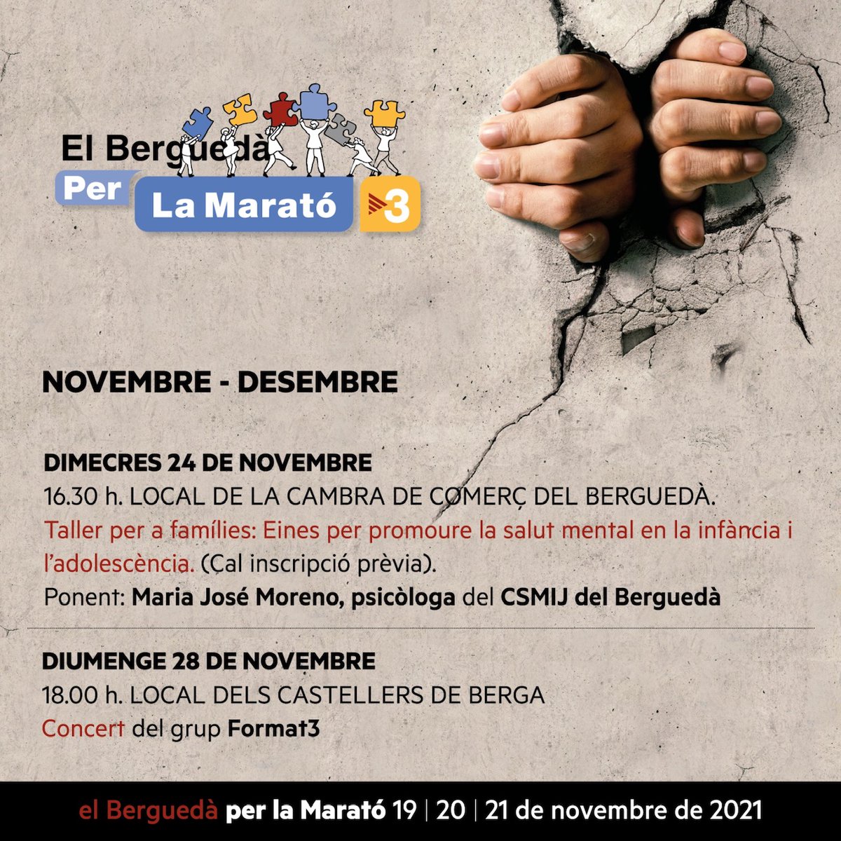 HospitaldeBerga's tweet photo. Continuen els actes solidaris del #Berguedà amb @la_marato 
Oi que no t'ho perdràs? 😉 https://t.co/XrPpOuPg8i