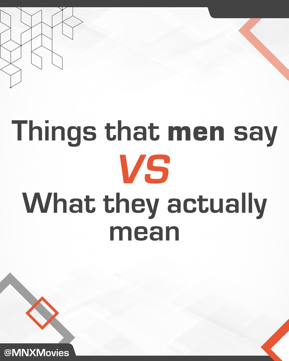 MNXMovies's tweet photo. Men will be men! 💁🏻
Hit the comments section and add to the list, and don’t forget to tag your male friends wishing them a happy #InternationalMensDay!
#Mensday #thingsmensay #MNX https://t.co/D8900h8evM