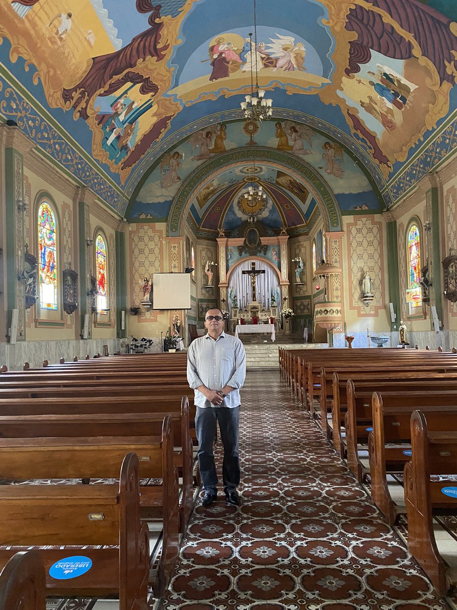 _LuizEmanuel's tweet photo. Bom dia a todos, com as bençãos e proteção de Nossa Senhora e São Sebastião, da lindíssima igreja de minha terra natal, Afonso Cláudio! 
Ave Maria! 🙏🏻 https://t.co/RyGADItoc5