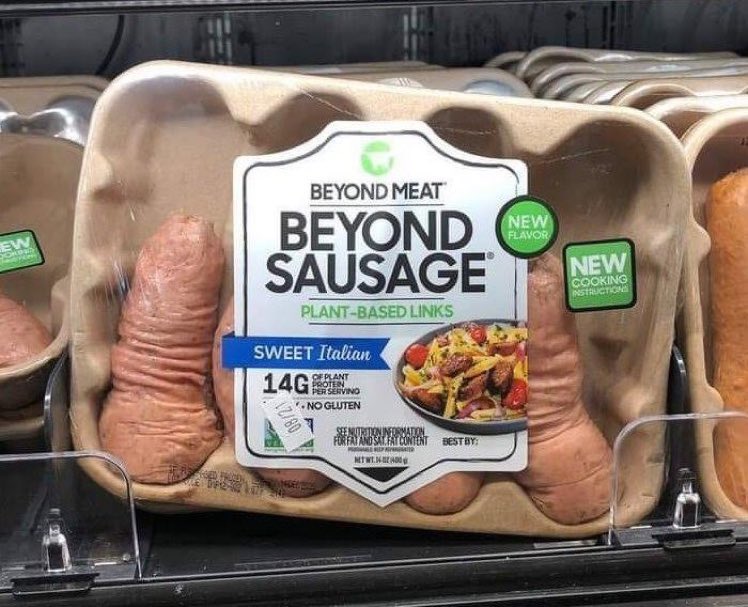 A little too fucking far beyond sausage if you ask me ...