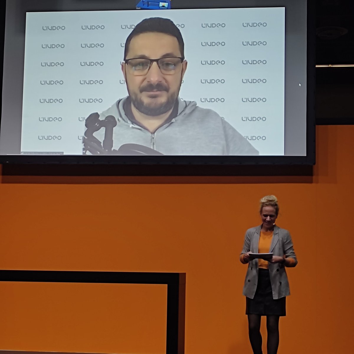 BestInHeritage's tweet image. Presentations of our laureates at #EXPONATEC Cologne Speaker&apos;s Corner by @livdeo @Amgueddfa_Learn @Orpheo