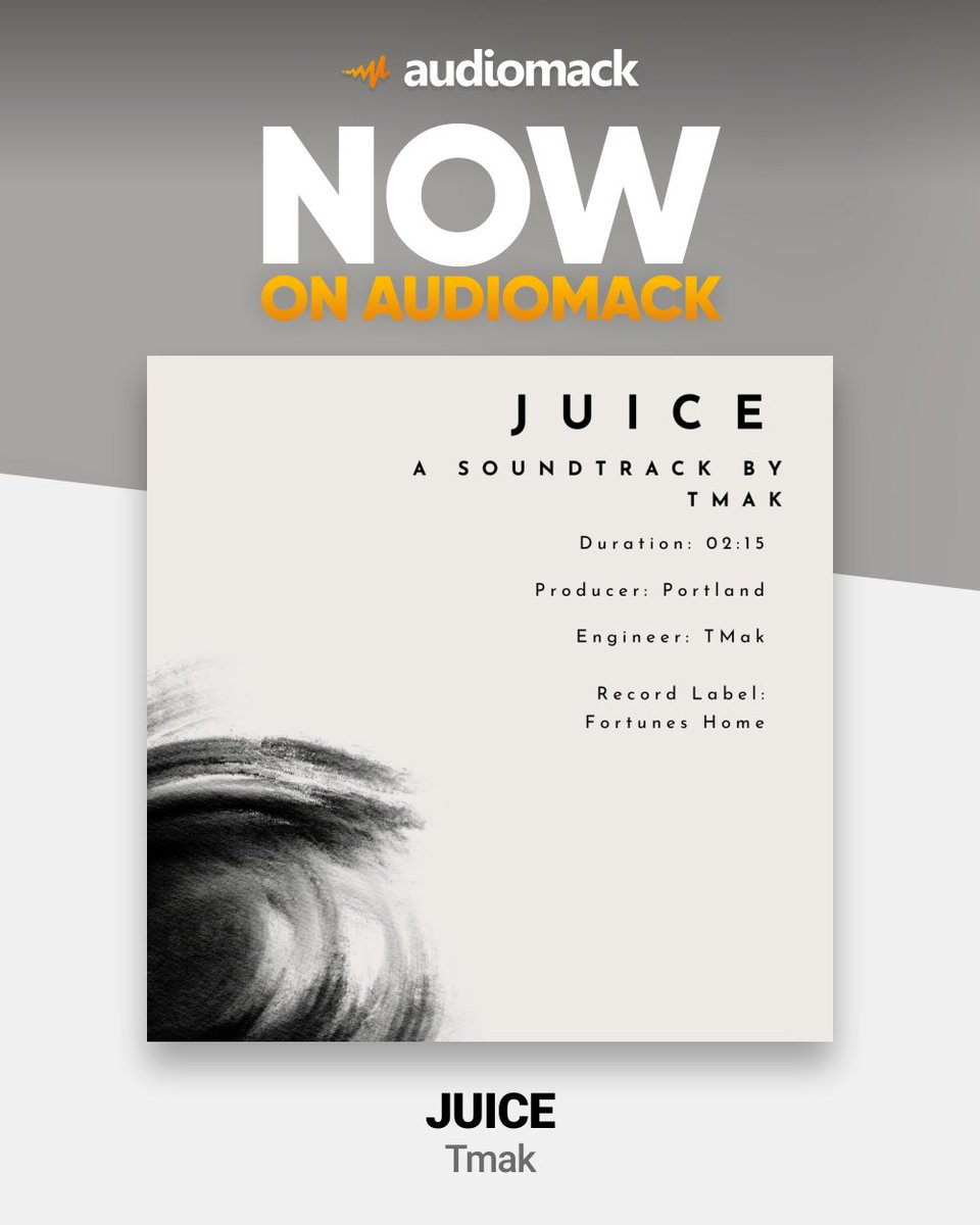 JUICE OUT NOW 🇿🇼🕊️

AVAILABLE EVERYWHERE 😁

open.spotify.com/album/67ryMdnd…

music.apple.com/us/album/juice…

audiomack.com/tmakzw/song/ju…

youtu.be/VeQRftEVd7s
