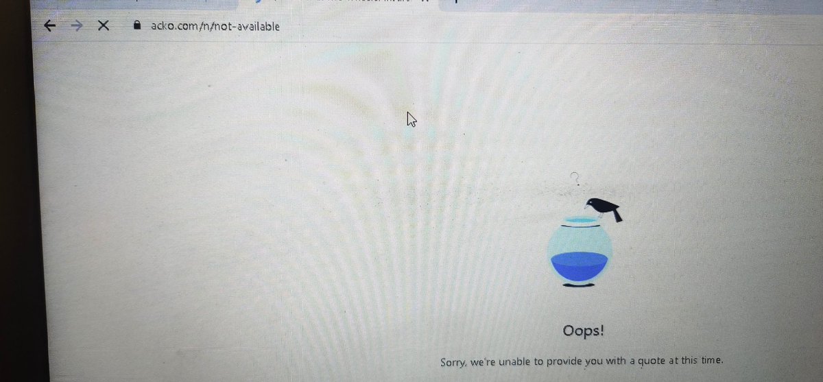 shriompatel's tweet photo. @AckoInsurance can you check your website, I am trying to get car insurance but getting attached error after details submission https://t.co/yvc1gV56eI