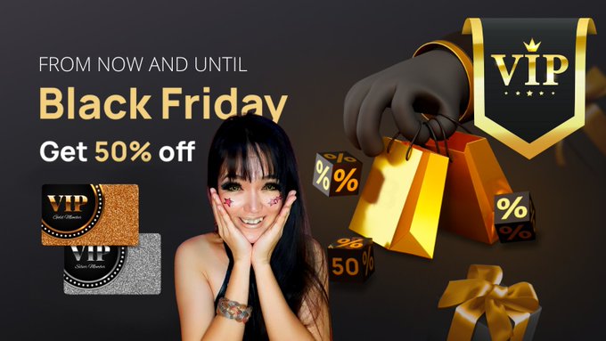 VIP -50% Grab yours and get ready for a really sexciting end-of-the-year treat! VIP GOLD &amp; SILVER -50%<a href="/tag/fancentro"class="tags"><span>#fancentro</span></a>