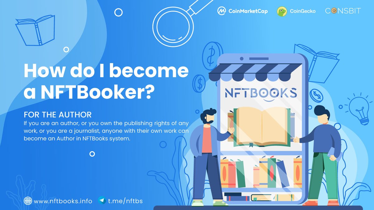 nftbstoken's tweet photo. If you are #Authors , or you own the publishing rights of any work or you are a #Journalistt...any one can become an #Author in #NFTBOOKS .

#WeAreRealBookers #PublishEcosystem #BookSwarmArmy $NFTBS https://t.co/ok0Vc51BGe