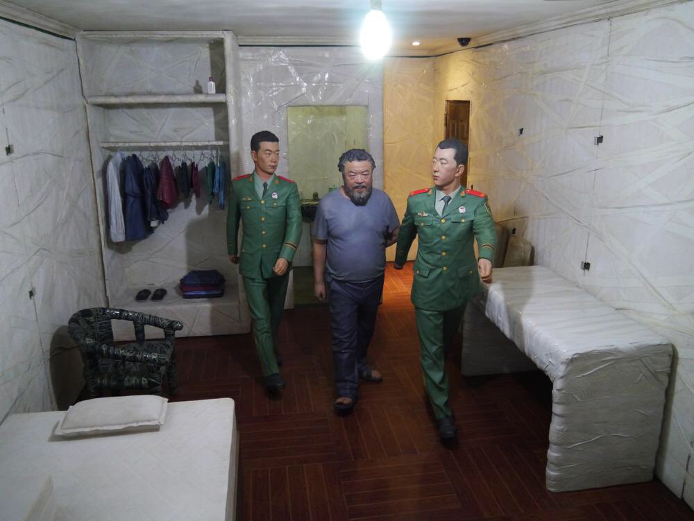 Everyone is asking #WhereIsPengShuai ？！

<a href="/aiww/">艾未未  Ai Weiwei</a> ‘s “Sant” provide best illustration
The work is from Weiwei’s memory when he was forced to disappear for 81days

In China，people can “legally” disappear for months without notifying family nor lawyers for “national security mater”