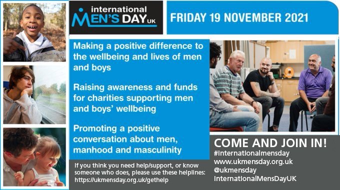 FamMediation_NI's tweet photo. Happy #InternationalMensDay
to all the dads , brothers, uncles, granda's, those men in a parenting role, making a difference in the life of a child.🙌💙 #DadsProject @ParentingNI @SureStartSA1 @CraineSureStart @starsurestart @cypsp
@familysupportni @MensSpace @MensAdvisoryP https://t.co/H02mpoF1gl