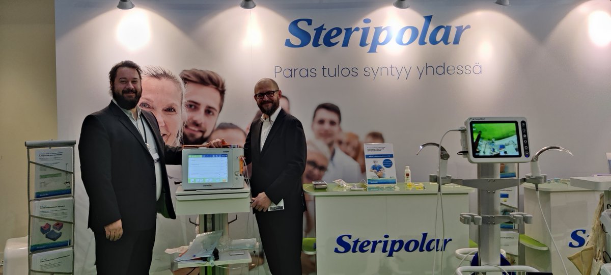 Meet Juha Leppäsalo and colleagues of our Finnish and Swedish distributor, Steripolar Finland (Head Office), at the national 'Operative Days' Congress in Helsinki for more information about Evone, Ventrain, Tritube and Cricath!