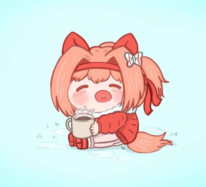 寒くなってきたね🌸❄️ #ウマ娘  #ハルウララ 