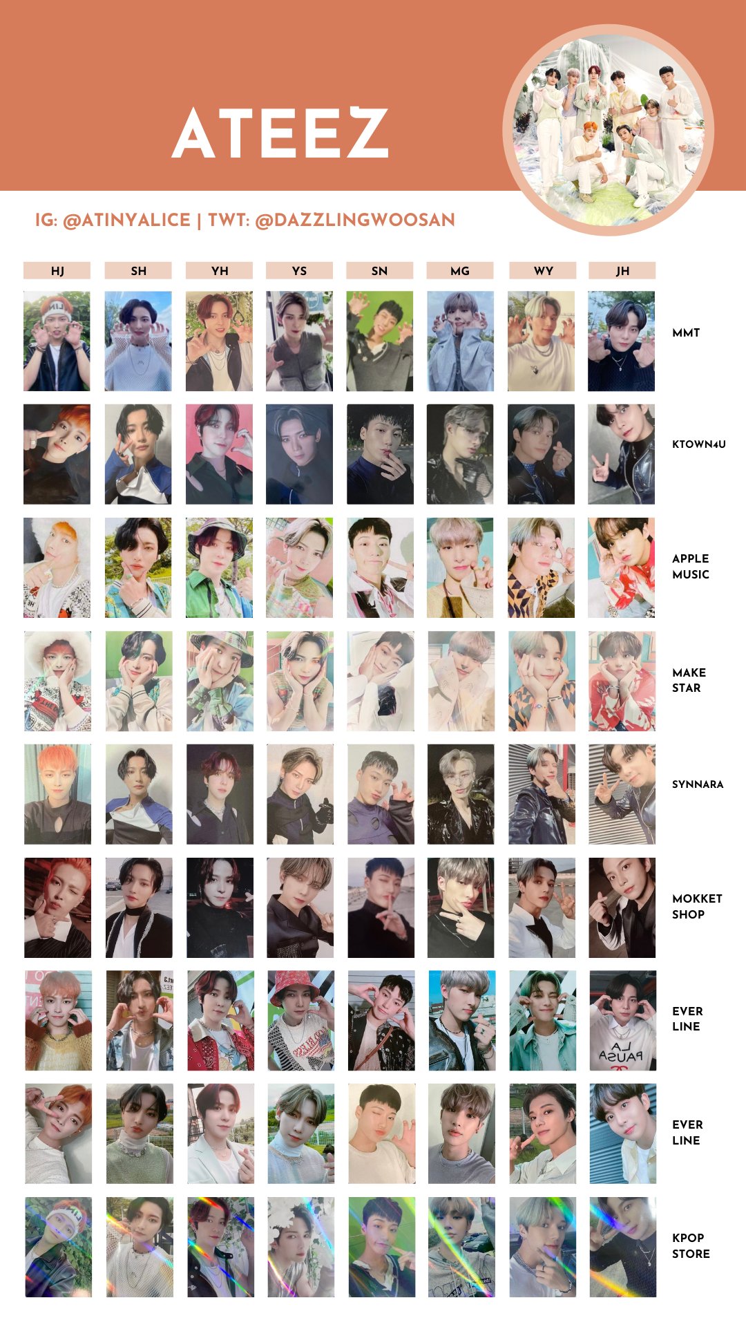 ATEEZ ZERO FEVER Part.3 Kpop store トレカ特典kpopstore - K-POP・アジア ATEEZ ZERO FEVER Part.3 Kpop store トレカ特典kpopstore - K-POP・アジア