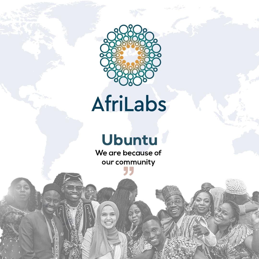AfriLabs's tweet photo. Ubuntu “We are because of our community”.

We believe strongly in the potential that lies within our community of innovation enablers across Africa, and the journey to the next prosperous decade begins now.

#WeAreAfriLabs https://t.co/HzH86d673s