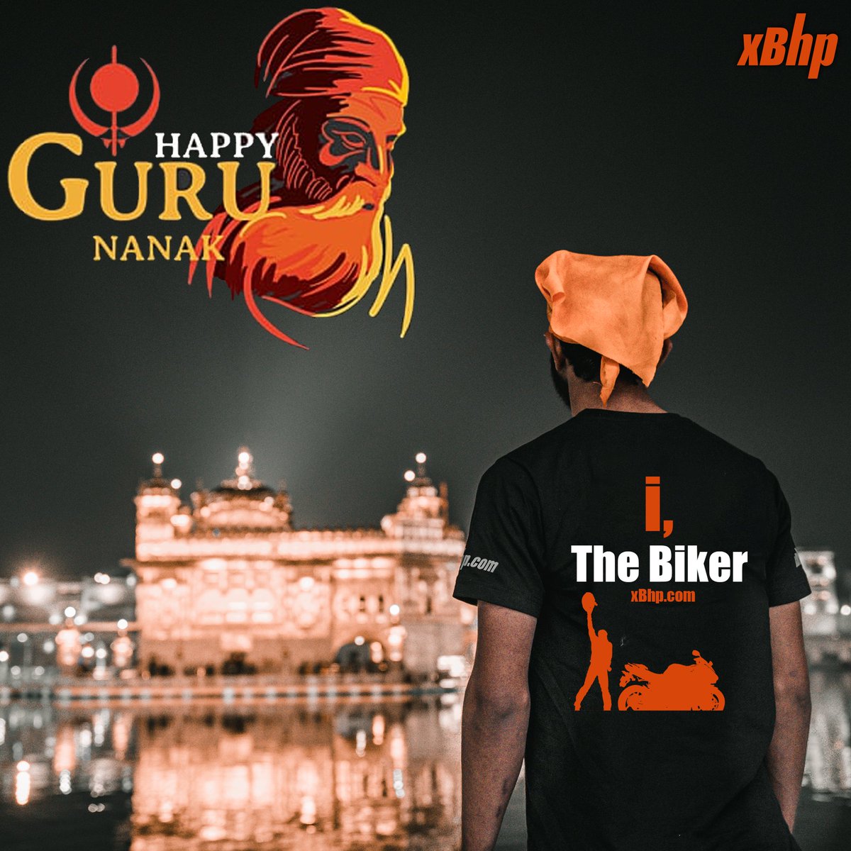 xBhp's tweet photo. Wishing you all health and happiness on Guru Nanak Jayanti. 🙏🏻 All rides are great rides when you have Guru's blessings. 
#xBhpWishes #xBhpFamily #itheBiker #wethePower #gurupurab #gurunanakdevji https://t.co/BvqPe7zoMa