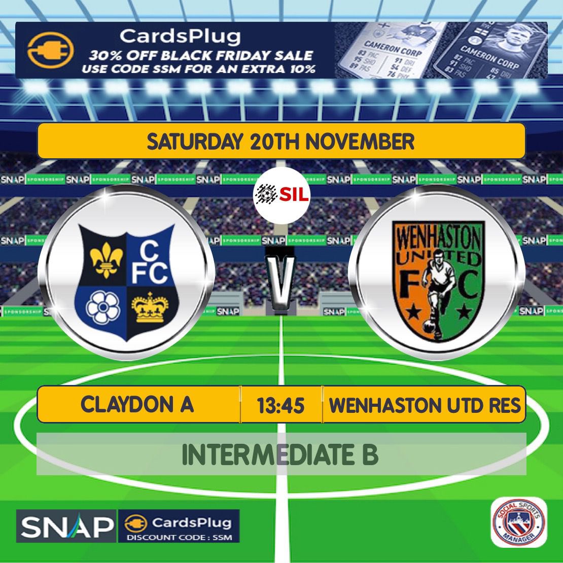 Claydon FC tweet media