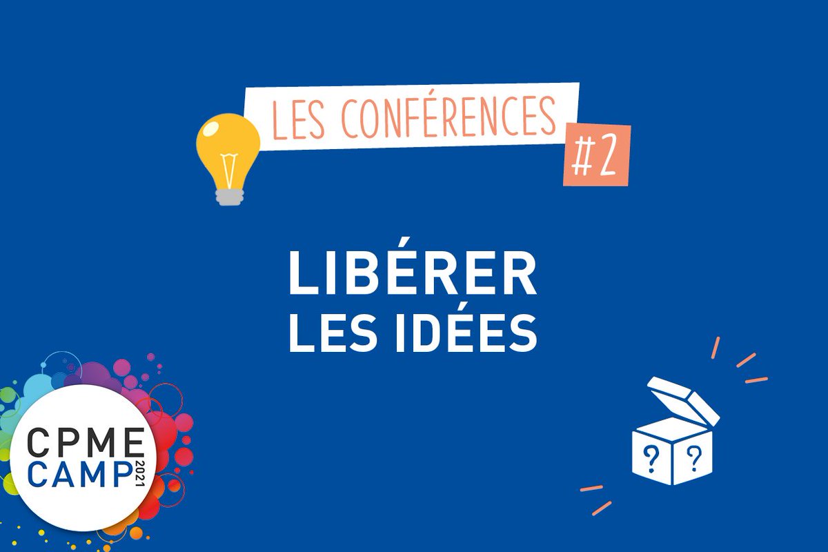 Pour être plus créatif, il faut un peu de méthode. 🤔
Ça tombe bien, les experts de ce pôle vous révèleront des astuces pour favoriser la créativité et obtenir des idées pour votre projet. 💡
Retrouvez le programme complet ici : bit.ly/3DvP6tD