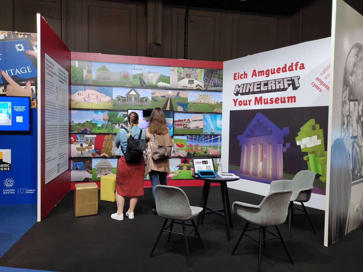 BestInHeritage's tweet image. Highly interested visitors of our booth at #EXPONATEC with @orpheo, @livdeo, @LindenMuseum / @volkenkunde