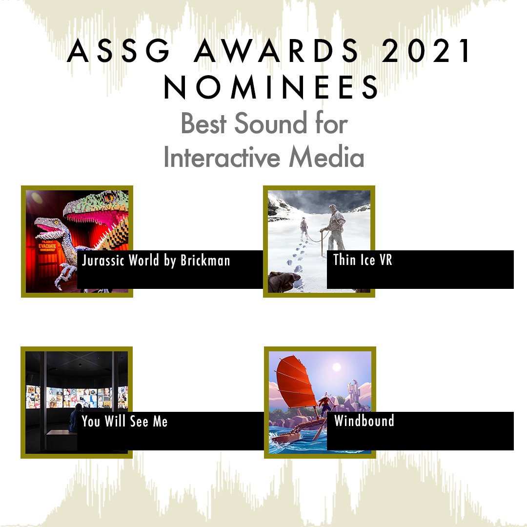 KaruKaruStudio's tweet photo. From our #SoundDesigner: Happy & proud to be nominated for this year's @AustScreenSound awards - Best Sound for Interactive Media as superv. sound designer & mixer of #ThinIceVR (prod. @Monkeystack). This recognition from peers I admire means a lot to me.Congrats to all nominees! https://t.co/r9GvvDidz1