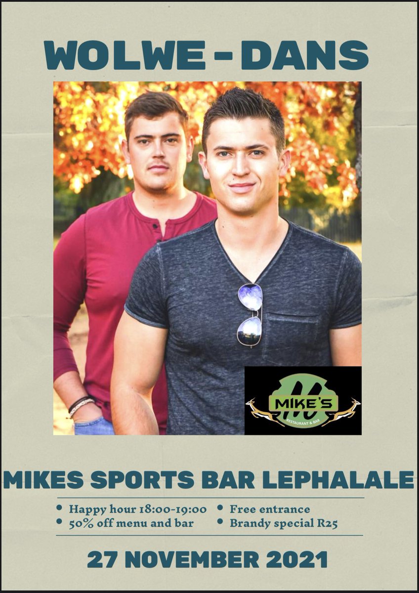 Lephalale, ons kom kuier volgende naweek, 27 November by julle. Maak seker jy is daar, ons gaan lekker partytjie hou!!#maakdiesluiseoop