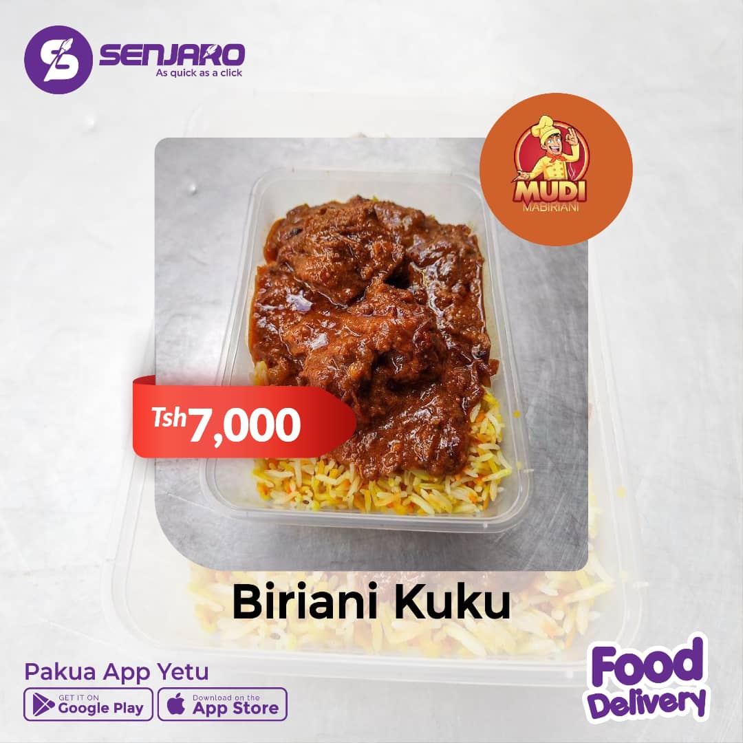 Senjarotz's tweet photo. Mida ya biriani ndio hii!🍲😋   

Agiza biriani yako kutoka Migahawa hii  @sea_food_lovers @mudi_mabiriani @pks_wings_and_grill na uletewe popote ulipo.

#senjaro #birianifriday #msosi #chakula #tz #foodiefriday #lunch #foodie #foodporn https://t.co/Opq6QsizTg