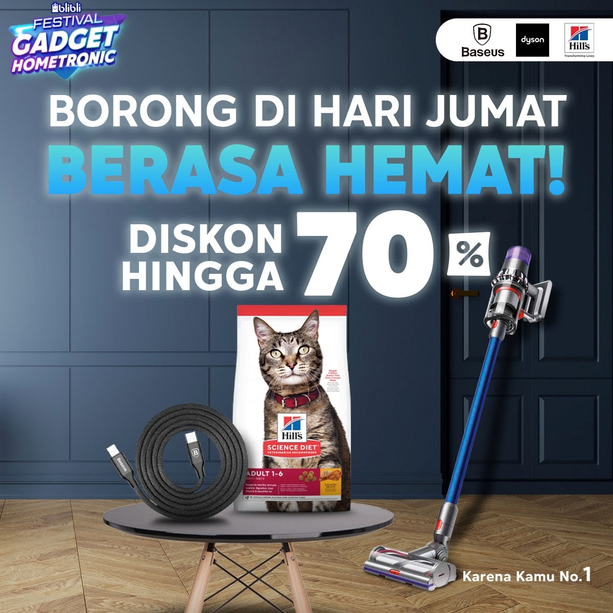 bliblidotcom's tweet photo. #NKKCHI (Nanti Kita Kasih Cepek Hari Ini) untuk Jumat Berkah ini! Ada yg mau cepek?

- FOLLOW aku, RT, dan LIKE twt ini
- Klik: https://t.co/xHSJzPH0t6
- REPLY kalo udah klik linknya, semoga kamu hoki ya!

Borong #FestivalGadgetHometronic di hari ini, jadi hemat bgt nih! https://t.co/6XdfQsdSAn
