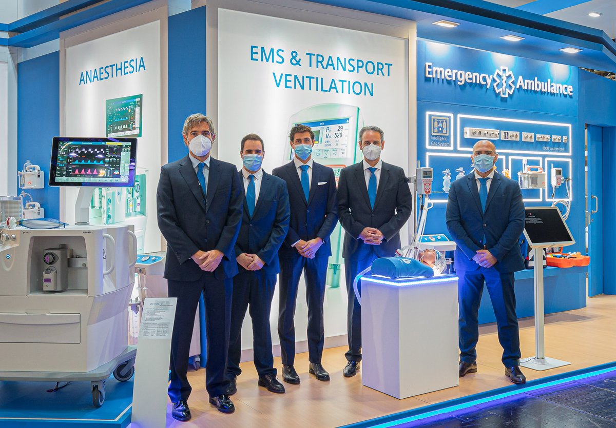 hersill_es's tweet photo. Thank you from @HersillMedical to all the customers and visitors 🤝 of #MEDICA2021 who made it possible for the return to be a success after 1 year. See you 🔜 at #MEDICA2022
⤵ https://t.co/Ypb5GrUjoA.
#medicalindustry #technologyfromspain #medicaldevices https://t.co/7vakGW8ZRS