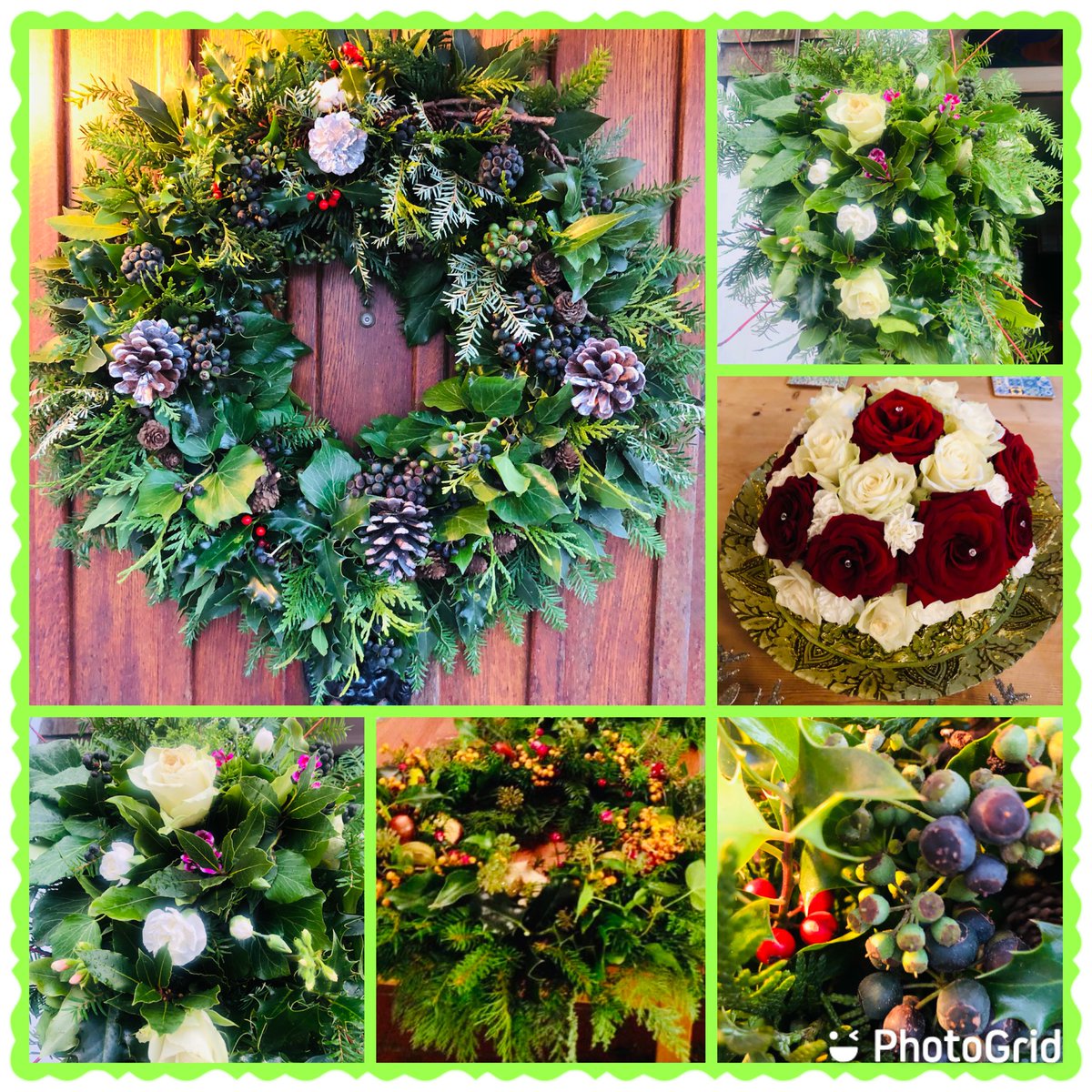 Susiekeane41's tweet photo. Love Making my wreath at Christmas and flower arranging using the garden for the majority or things collected on walks. Looking forward to creating again this year 😊#FlowersOnFriday https://t.co/0TjP4fo4B4