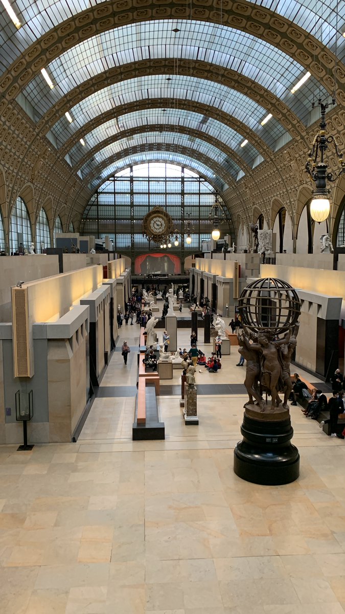 Visite de l'exposition "Enfin le cinéma !" au <a href="/MuseeOrsay/">Musée d'Orsay</a> avec les 2nd option #CAV du <a href="/lycee_suger/">Lycée Suger</a>