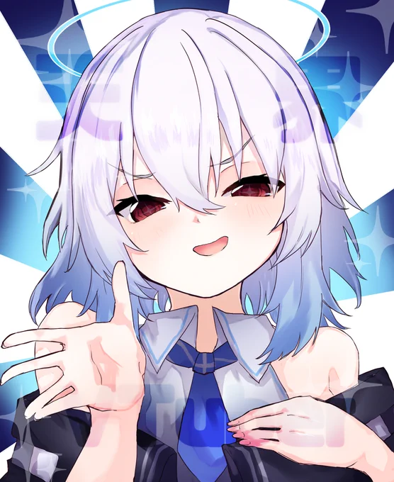 🐤Vtuber羽天ひよりさんFA☔️
#ひよりアート 