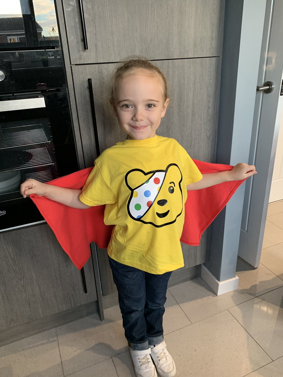 HazelAvaSmith's tweet photo. Super Ava!!! #ChildreninNeed @Staidansb https://t.co/abZ3GZOQQ4