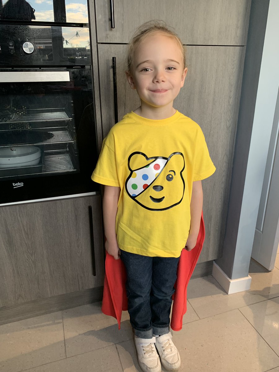 HazelAvaSmith's tweet photo. Super Ava!!! #ChildreninNeed @Staidansb https://t.co/abZ3GZOQQ4