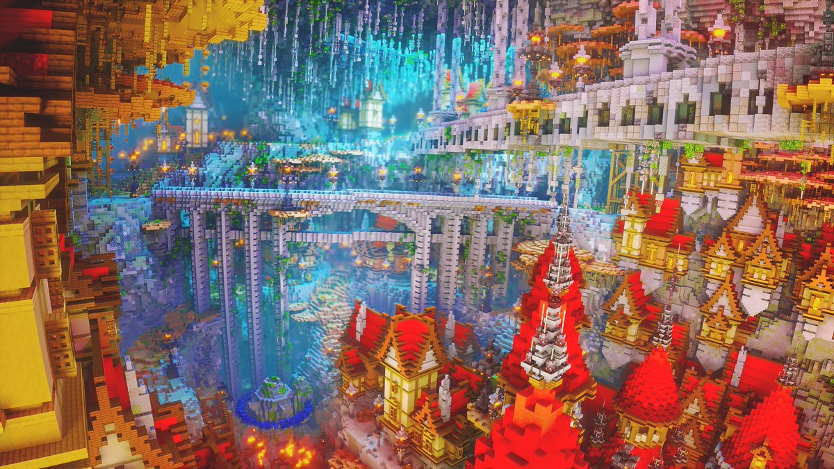 QuFoxBuilds's tweet image. Join us on this mystical adventure in this cave filled with wonder and mystique

- Renders by: @darkfidji 
- Team: @SeniorTeamMC 
- Cinematic by: DidjeMatho_#8260
- Thumbnail by: @Abdi_mss 

More builds will be released shortly

Cinematic: youtube.com/watch?v=ze_fZd…