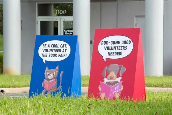 Share the joy of the Book Fair with your child. And share the responsibility and rewards of hosting a Fair with the hardworking staff who make the Fair possible. Become a volunteer!
Sign-up: buff.ly/3lbeuh9