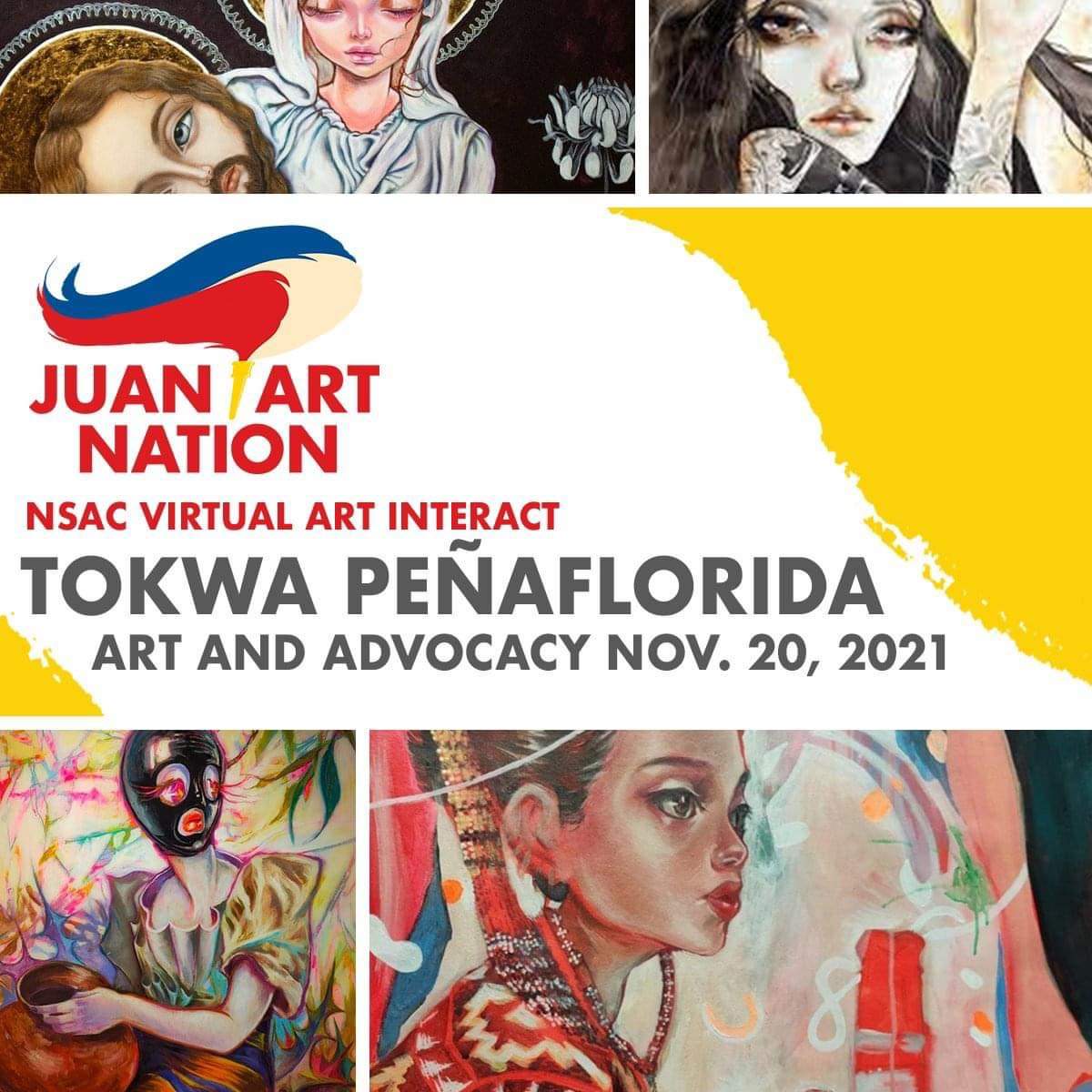 cleofeart's tweet photo. See you tomorrow for the last leg of the NSAC Virtual Art Interact! 9:30am!
In partnership with Shell, together with dentsu X Philippines and INFC New Marketing and Communications.
#JuanArtNation #ArtPH #ArtsPH #ArtPhilippines #Art #FilipinoArt #ShellNSAC #FilipinoArtists https://t.co/PysyKfWVLD