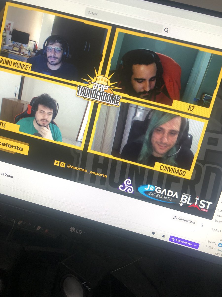 Gostaria de agradecer a @zapdos_esports  !! por me dar a oportunidade de bater um papo com vcs !! gostei dms <a href="/brunomonkey22/">Bruno Monkey 🎀</a>  um cara que admiro bagarai e gosto mt !! <a href="/AperteXis/">Thiago "Xis" Guarniari</a>  mito dos mitos !! e @ztrenanzera  sem palavras gente boa dms ! e toda a comunidade de Unite ! Vlw ❤️☺️