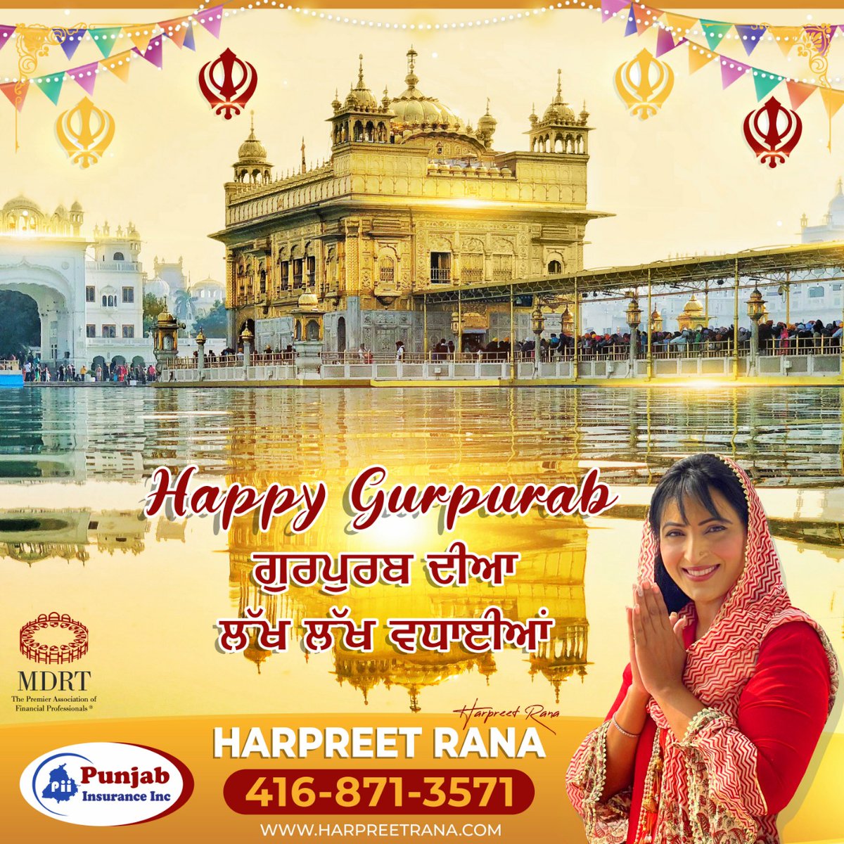 HarpreetAdvisor's tweet photo. Happy Gurpurab 2021!!

#Gurpurab #GuruNanak #HarpreetRana #InsuranceAdvisor #VisitorInsurance #DisabilityInsurance #MDRT #TermInsurance #PunjabInsurance #LifeInsurance #FreeAdvice #OneStopSolution #MyClients #BestAdvisor #InsuranceAdvisorCanada #insurancebroker #Ontario #Brampton https://t.co/57N9aunhTM