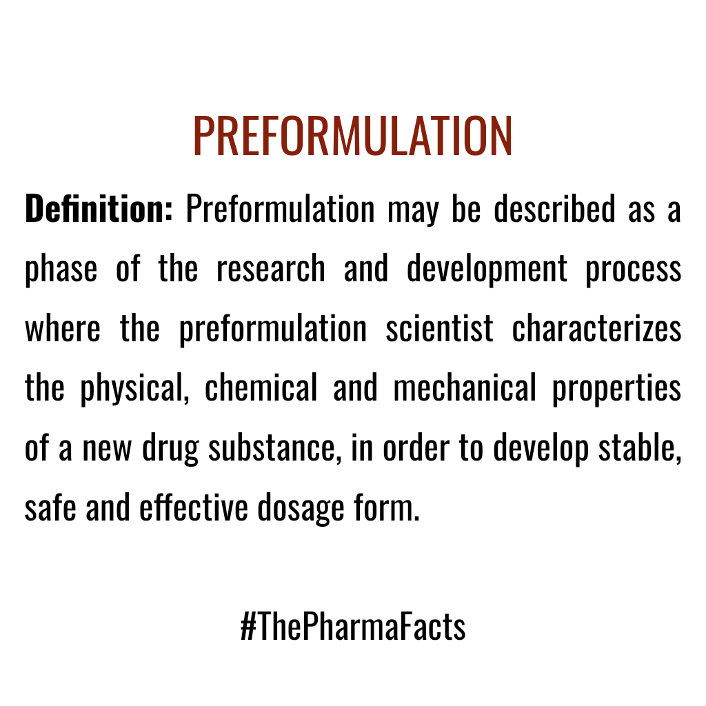 PharmaFacts28's tweet photo. Preformulation
IMP @GPAT
Pharmaceuticals 💊💊
#knowledgedrop🕵️
#pharmafacts 
.
.
.
.
.
.

.
#pharmacology #pharmacist #biology #pharmacologytricks #niper #niperjee #gpat2021 #gpat #medicine #medicinalchemistry #pharmacy #Nagpur #pharmatutor #antibiotics #tablet #manufacturing https://t.co/caBitAem5v