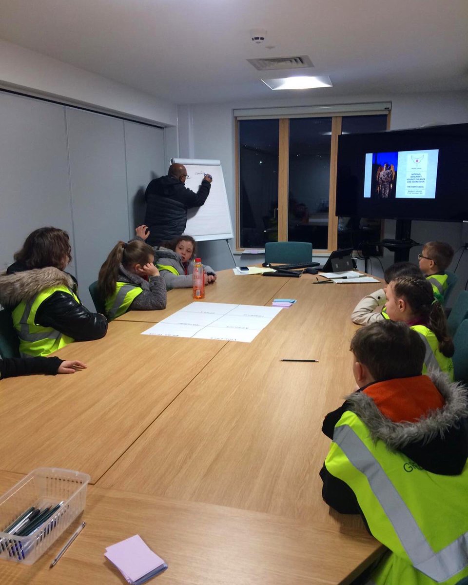 BrfcOffer's tweet photo. Another informative trip this week to see the @knifeangellancashire. 

The Juniors and Young Leaders had a guided tour and an age appropriate educational awareness session about knife crime. #knifeangel https://t.co/X5s6X5ecti