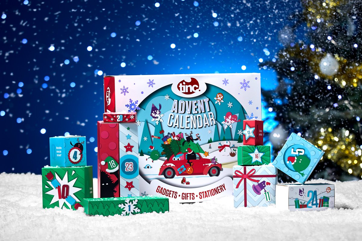 tinc_official's tweet photo. Bring the fun this Christmas with our Advent Calendar! It has exclusive gifts not sold anywhere else 🎁
#tinc #adventcalendar 
https://t.co/H6RaCnNZJJ https://t.co/ablfwOEChU