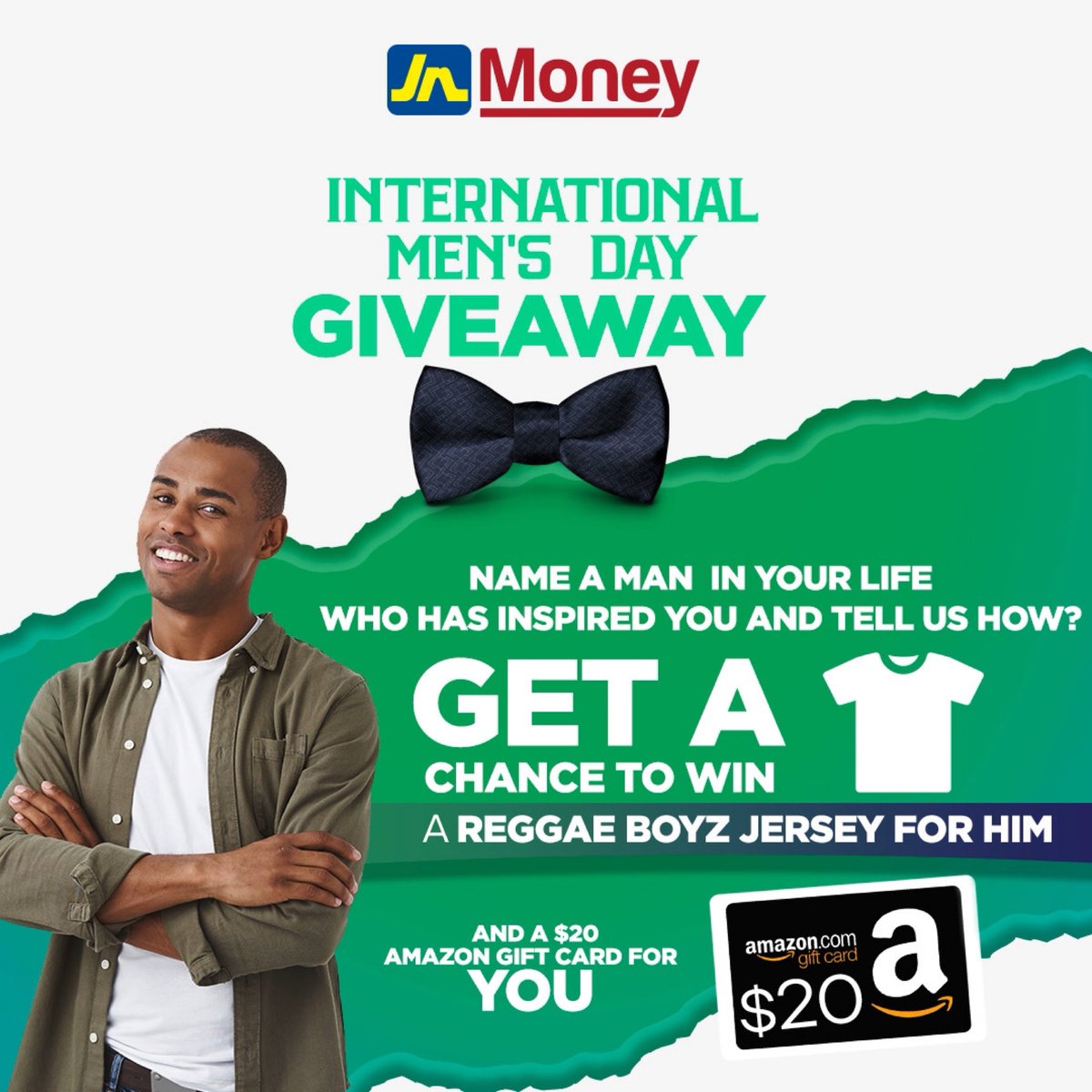 _JNMoney's tweet photo. The quote with the most likes at the end of today wins. 😄
#HappyInternationalMensDay https://t.co/gWgYll0MCc