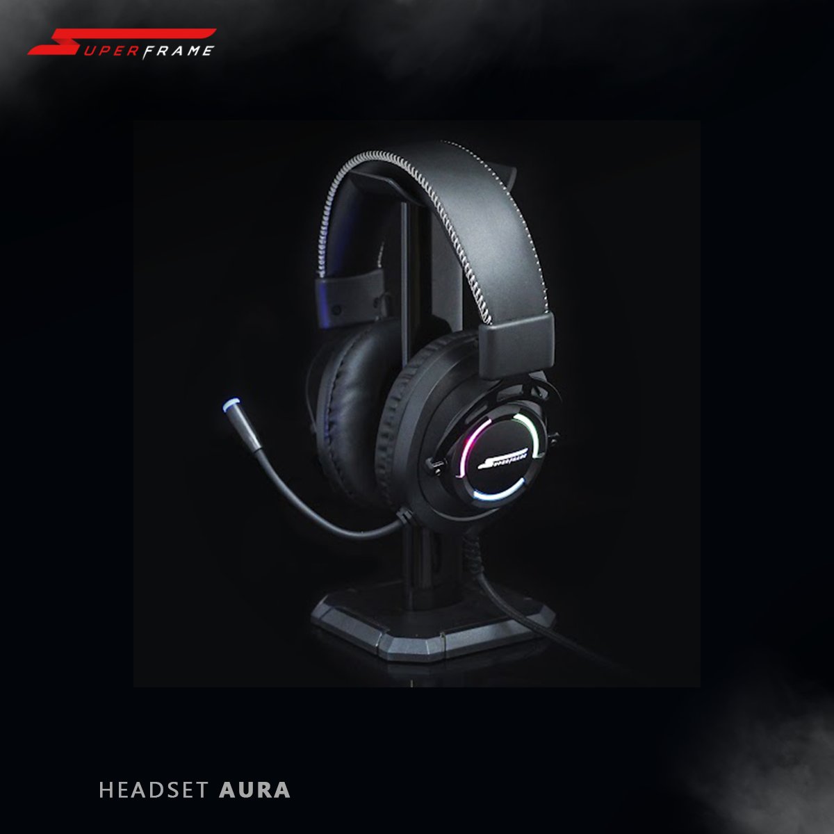Ouça tudo! 😍

Este é o Headset Aura, com grandes drivers de áudio de 50 mm, produzindo um som completo e amplo.

Seus jogos favoritos finalmente soarão da maneira que deveriam: Incríveis.

Seja Super, vai de Superframe! 😉

Compre agora:  bit.ly/3m7SC5Q
