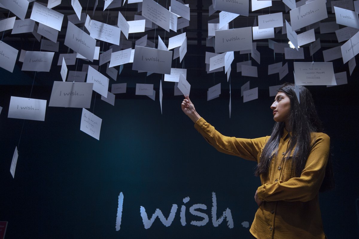 Today is your last chance to see the award-winning exhibition What if…?/Scotland comes to an end at the <a href="/VADundee/">V&A Dundee</a> today, having collected over 10,000 wishes from the people of Scotland and beyond. Visit before it ends! #WhatIfScotland #HowWillWeLiveTogether