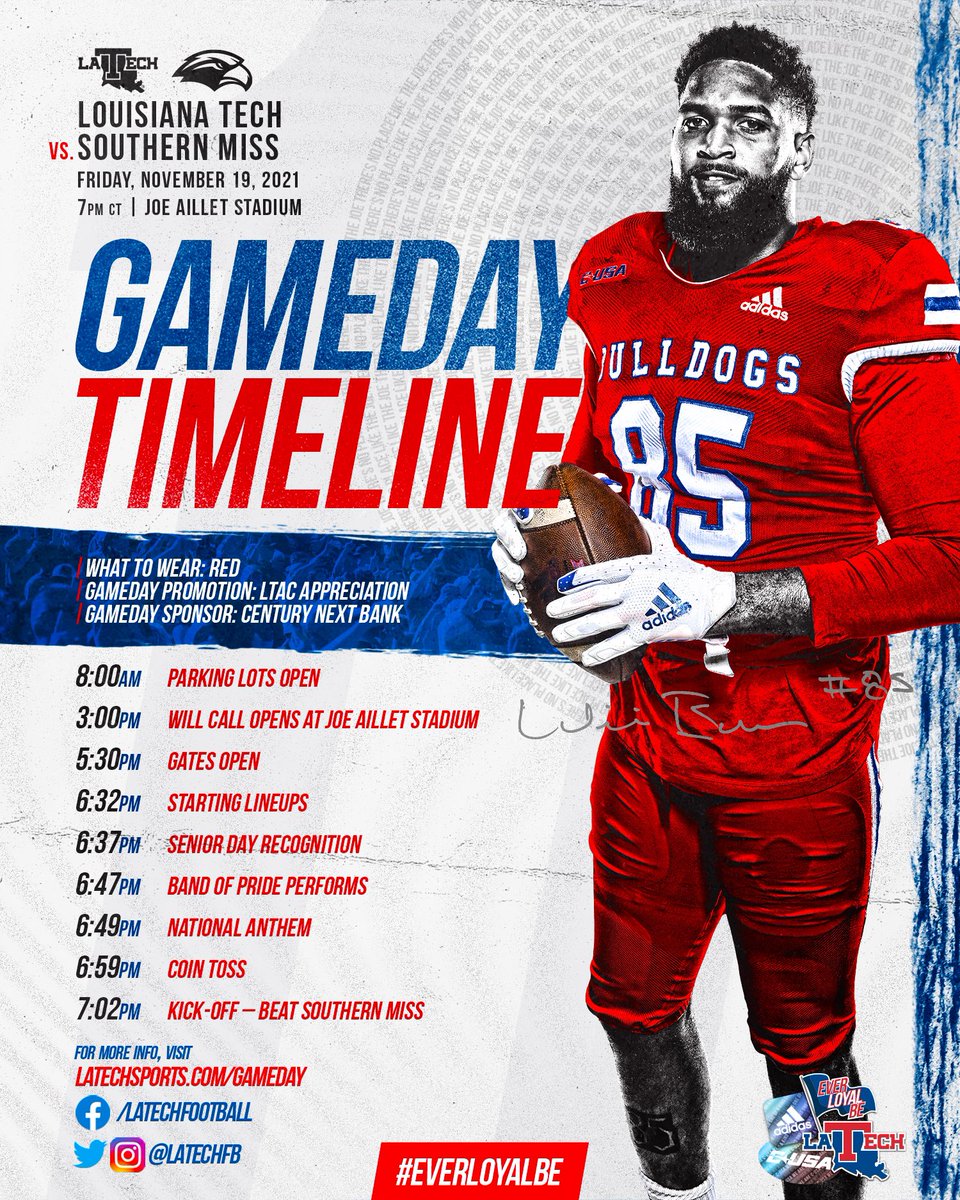LATechFB's tweet photo. One more time in The Joe 💪 https://t.co/RagmkLNxwS