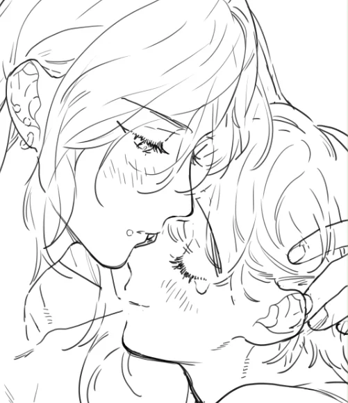 好きで好きでしょうがないみたいシリーズのルイくん×ミツバくん 新作下書き中✍️ #創作BL 