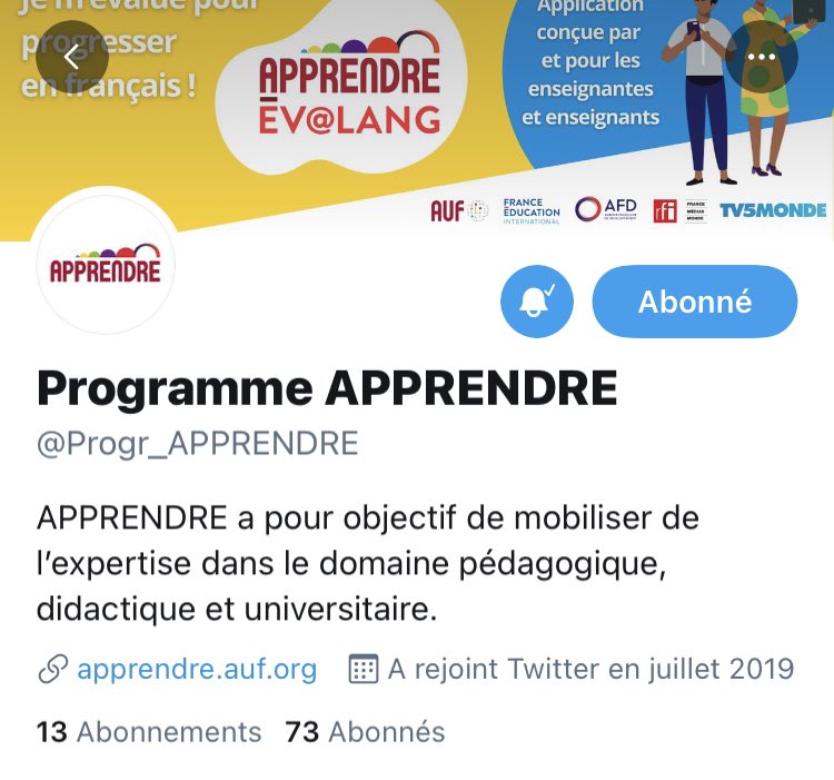 Sheherazadeben's tweet photo. Suivez l’actualité du programme APPRENDRE via son compte Twitter 👉 @Progr_APPRENDRE https://t.co/ifgyltnsmU