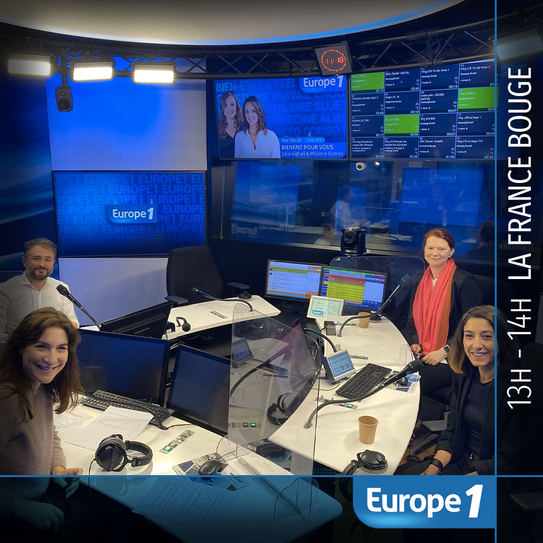 🇫🇷📻"La France Bouge" avec <a href="/EAssayag/">Elisabeth Assayag</a> et <a href="/EmmanuelDuteil/">Emmanuel Duteil</a> de 13h à 14h sur <a href="/Europe1/">Europe 1</a>.

Ils recevaient : 
👉<a href="/EmadHind/">Hind Emad</a>, cofondatrice de <a href="/Faciligo/">Faciligo</a>
👉Anne Pruvot, directrice générale de @evoyageursSNCF 

➡ Pour (re)écouter l'émission, rendez-vous sur europe1.fr